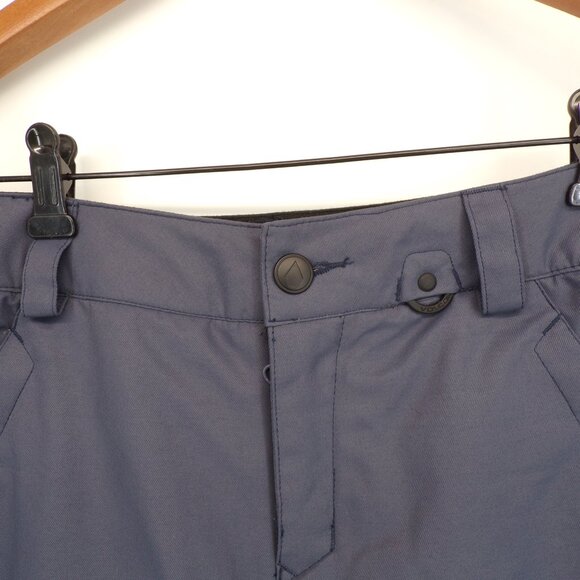 Volcom True To This Snowboarding Ski Pants Men's S Gray 10,000MM Chino Fit - Picture 10 of 10